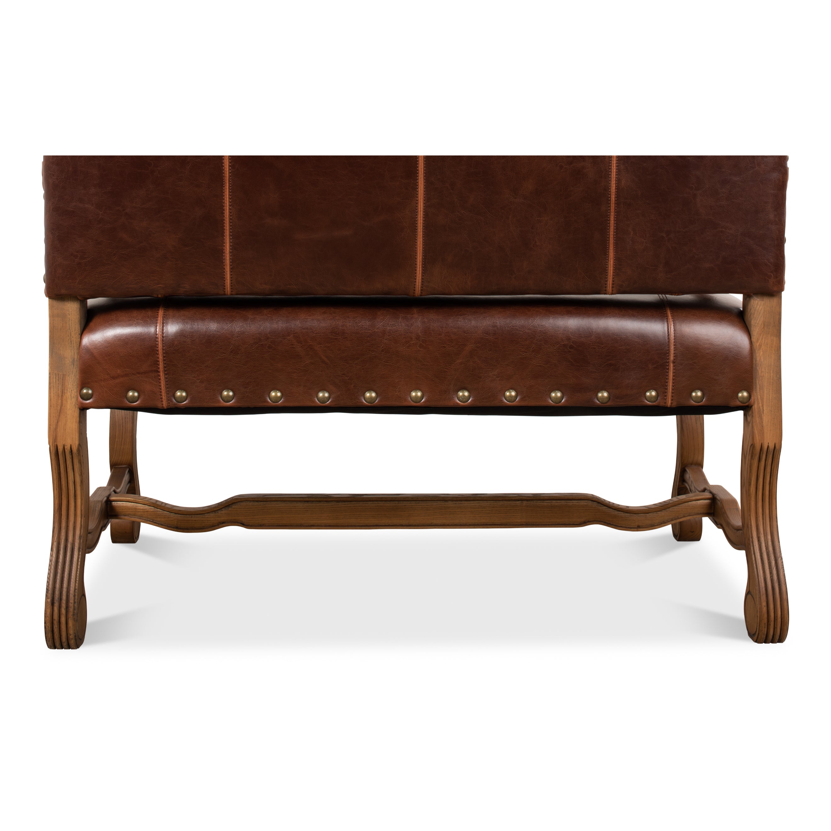 Italian Leather Settee