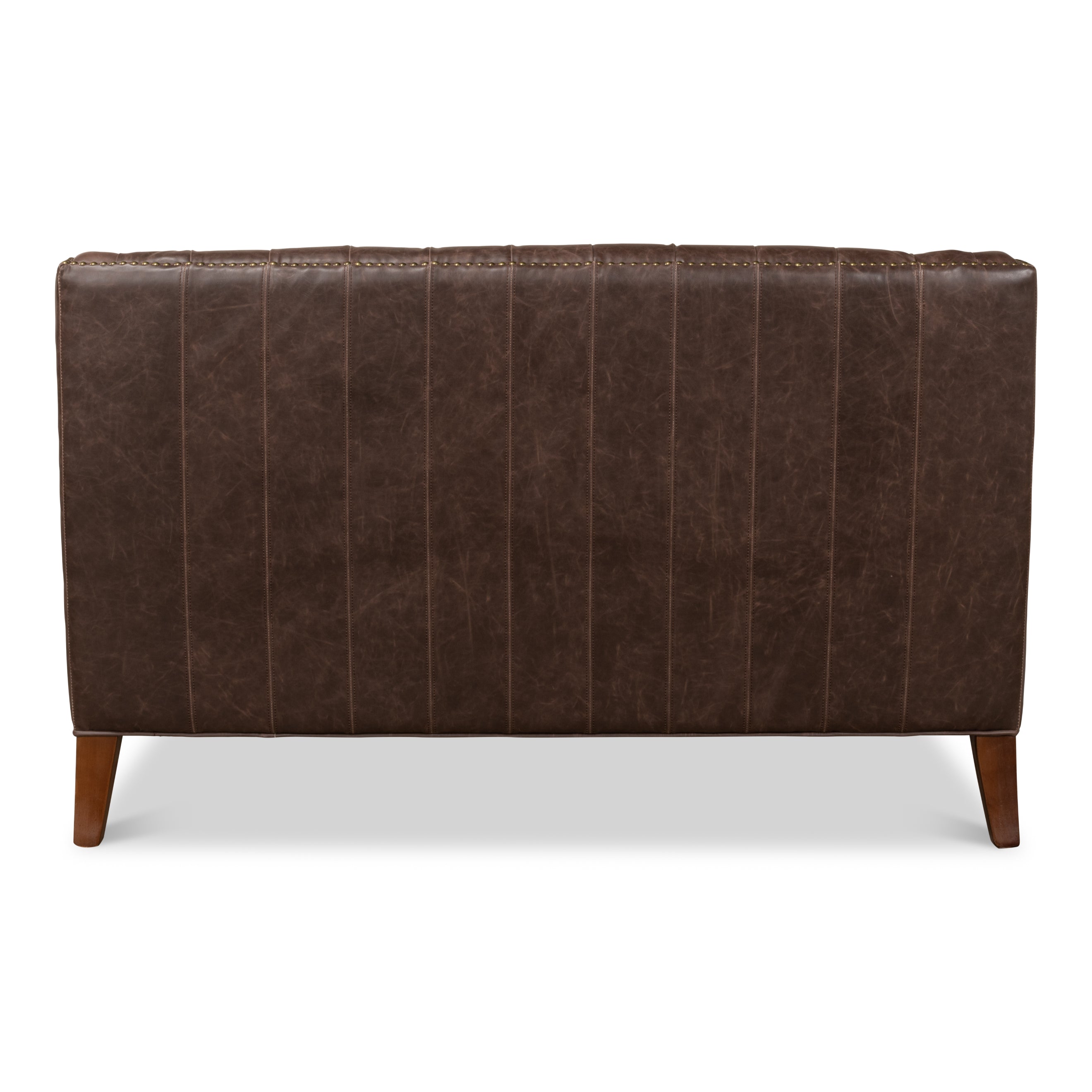 Brooks Leather Tufted 2 Seat Sofa