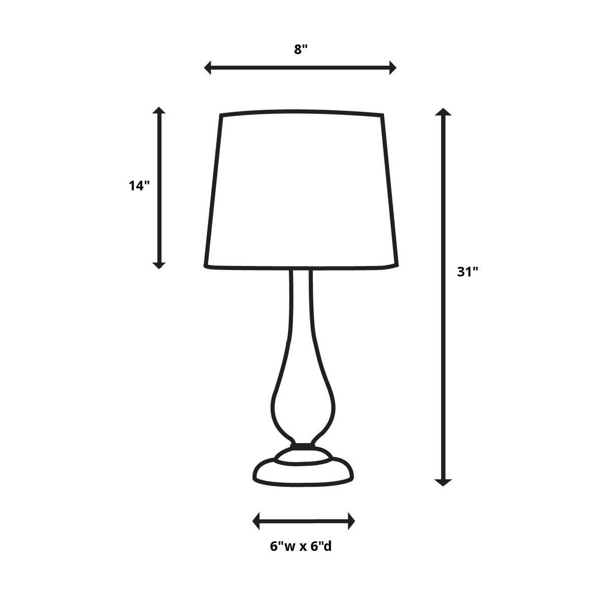 Uttermost Volongo Stone Ivory Buffet Lamp