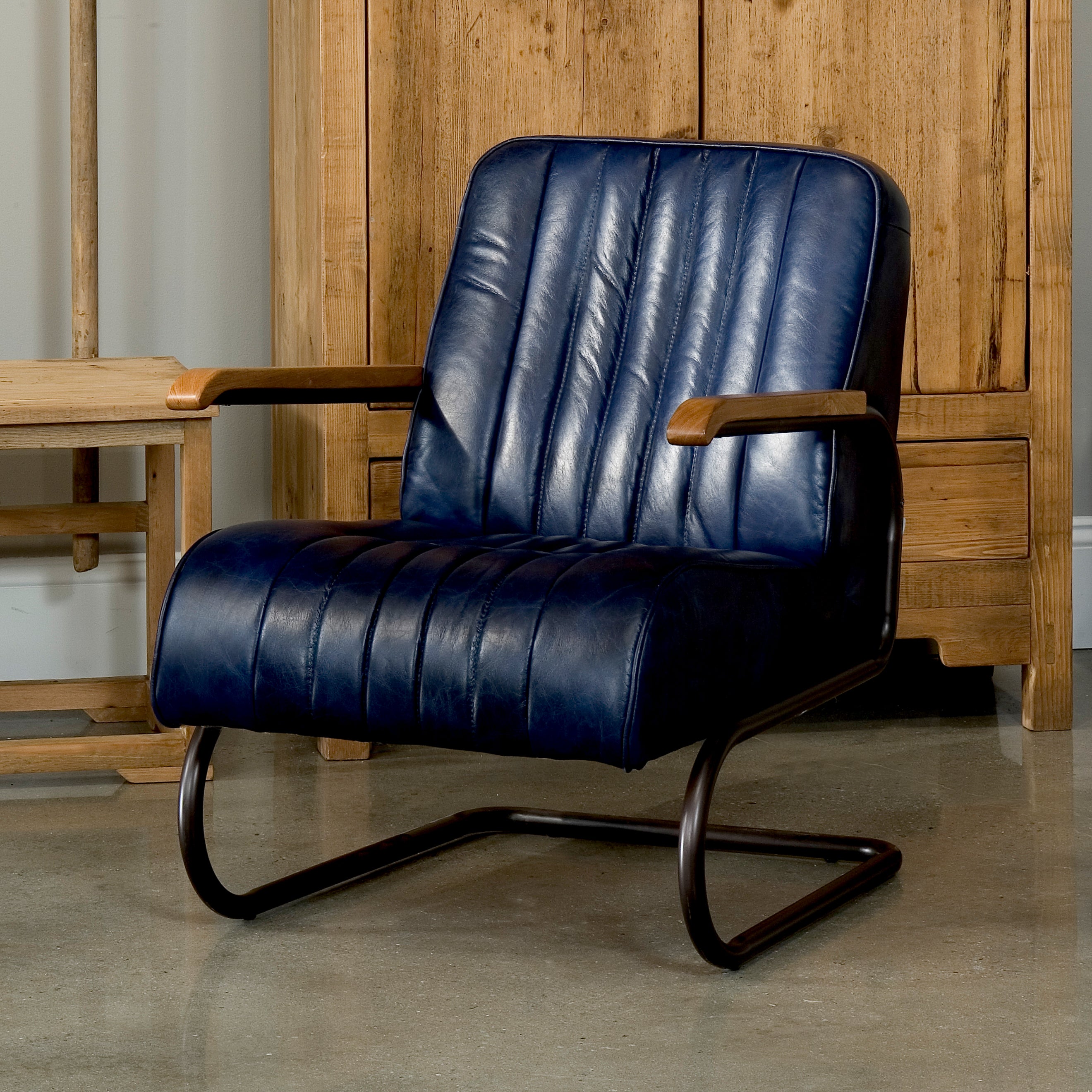Bel-Air Arm Chair - Blue