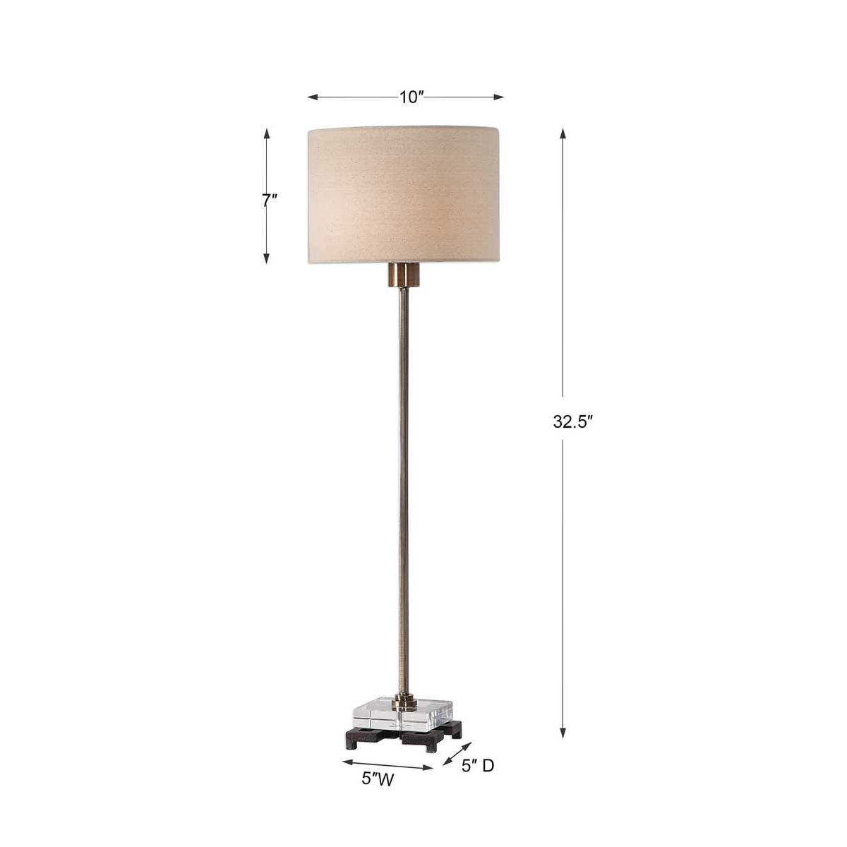 Uttermost Danyon Brass Table Lamp