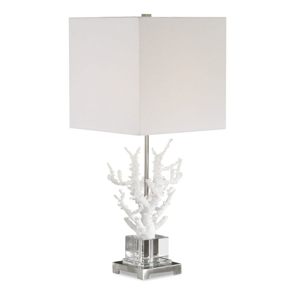 Uttermost Corallo White Coral Table Lamp