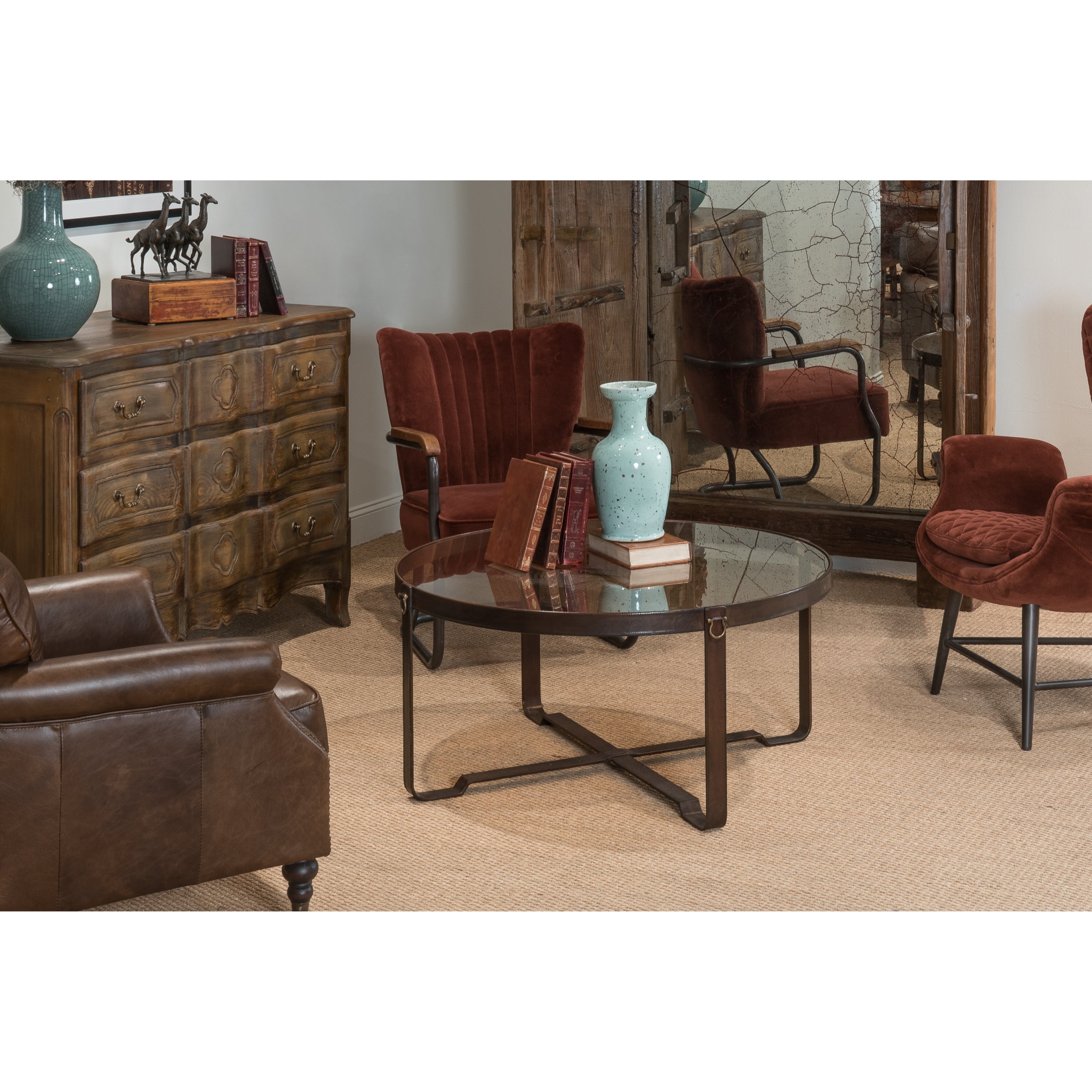 Harness Round Coffee Table