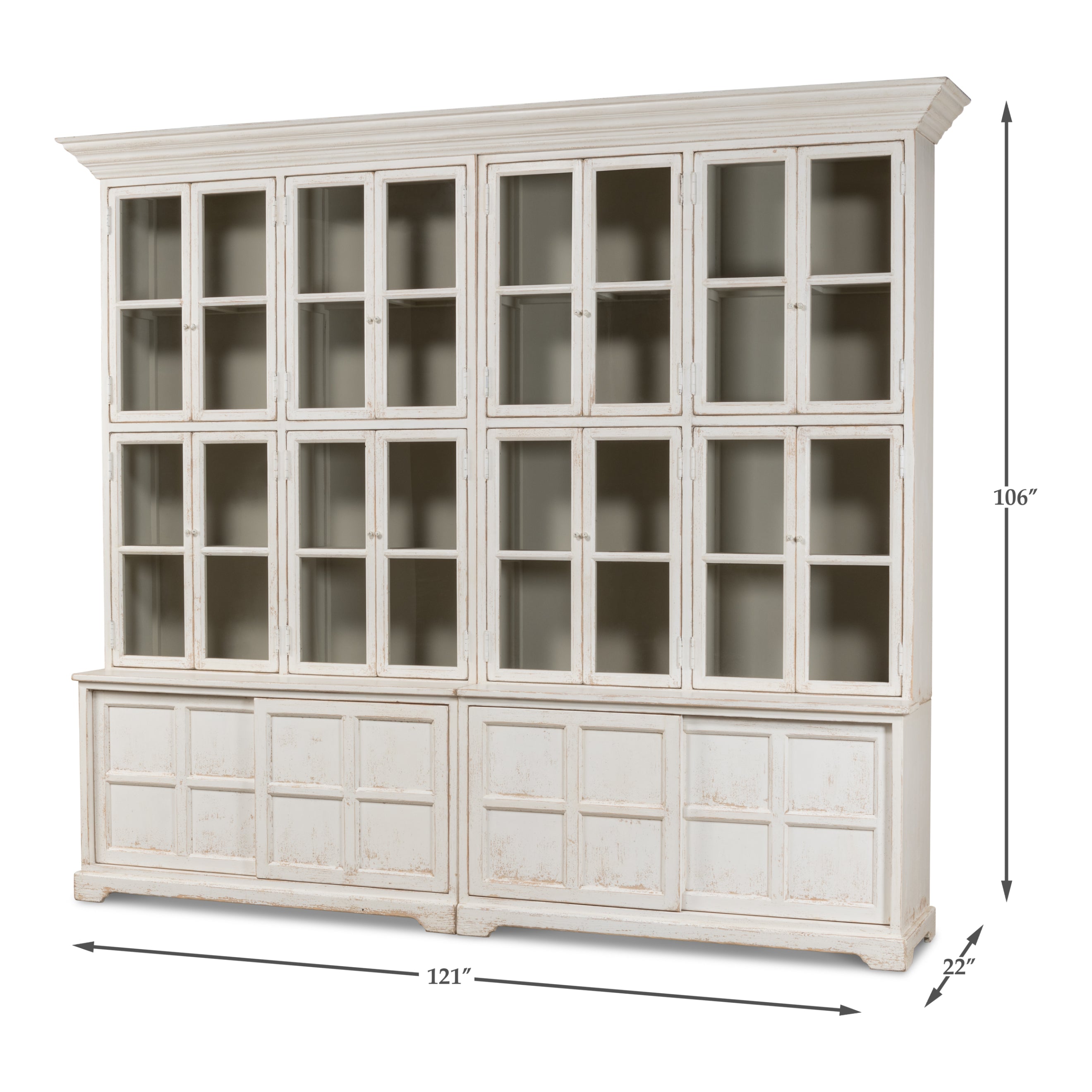 Glass Front Bookcase