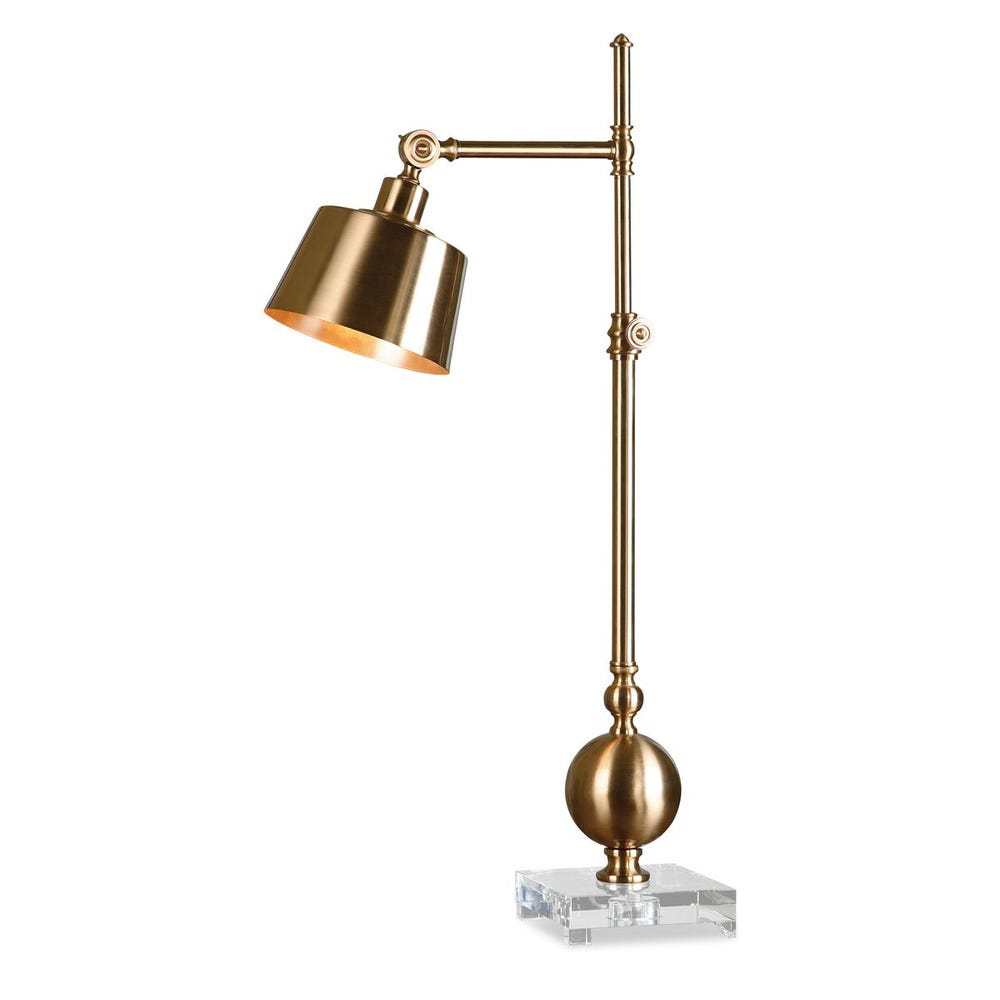 Uttermost Laton Brushed Brass Task Lamp