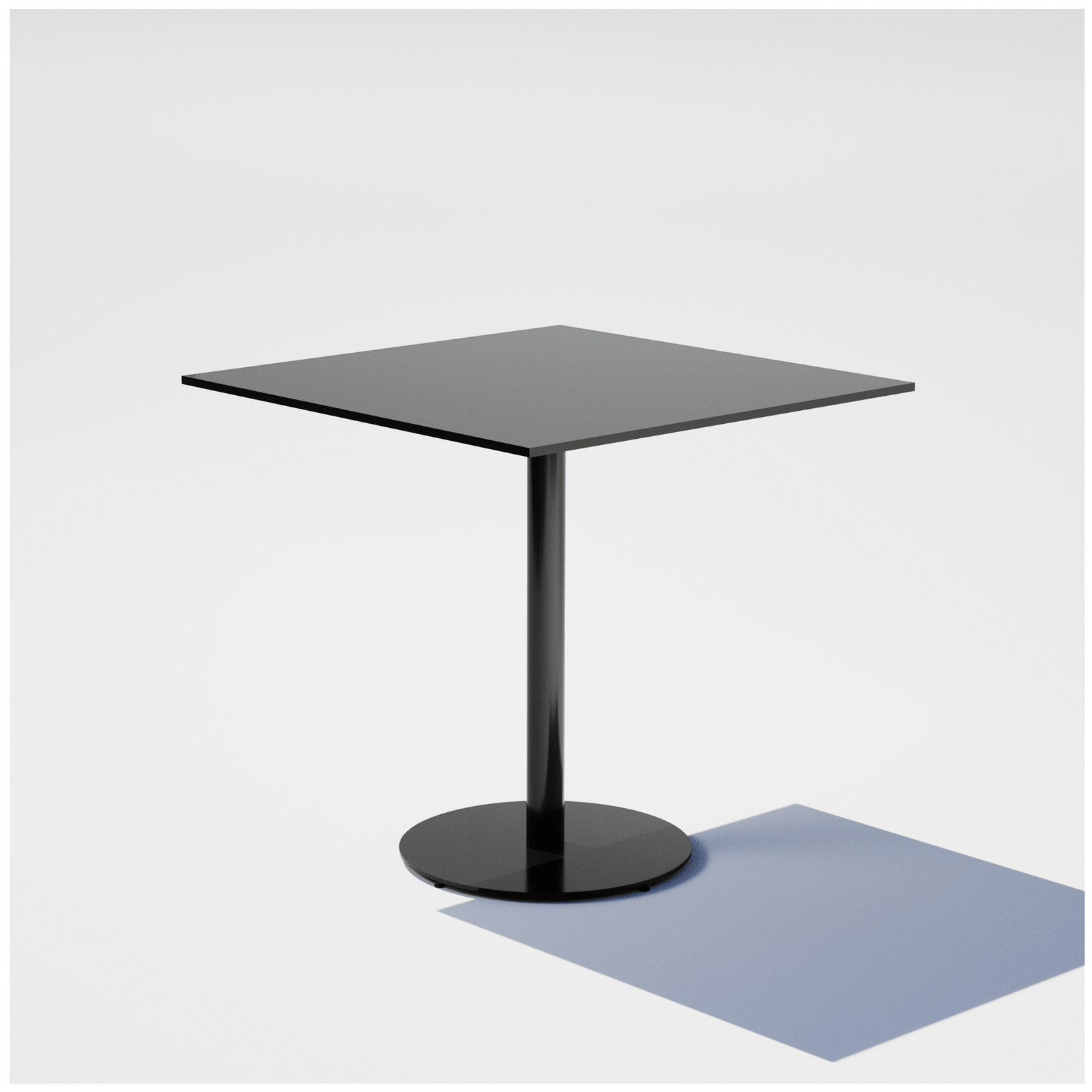 Pedestal Cafe Square Table