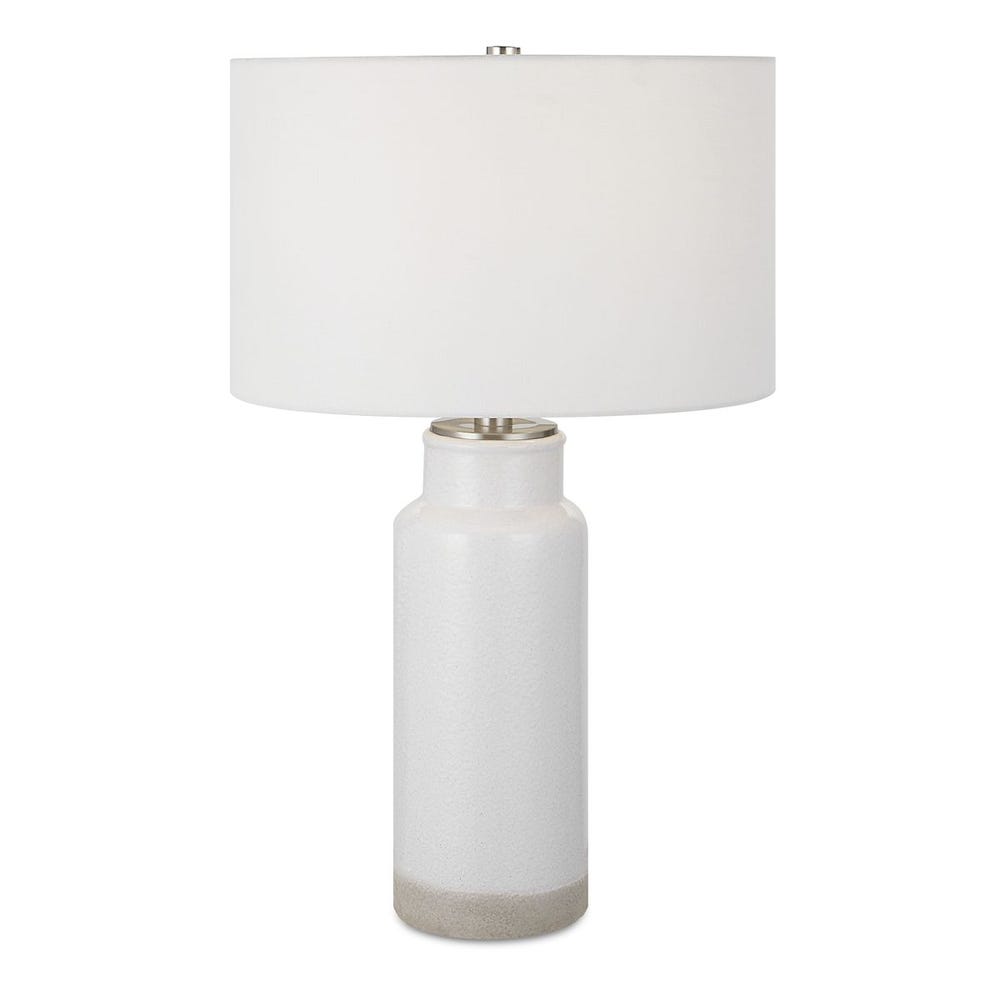 Uttermost Albany White Farmhouse Table Lamp