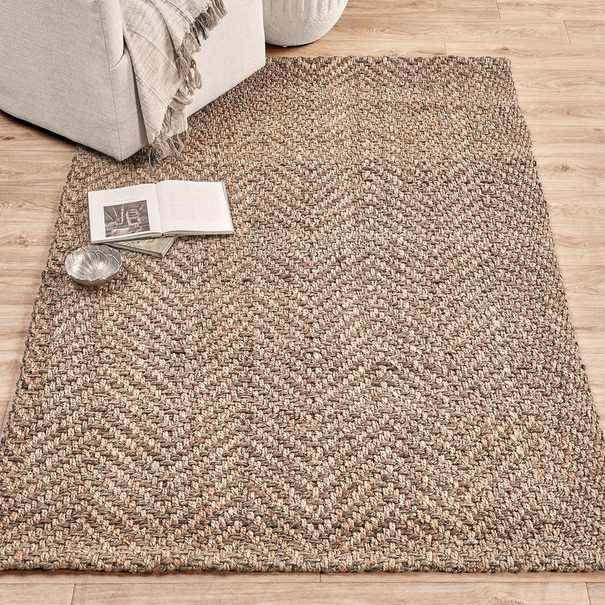 Herringbone Natural Rug