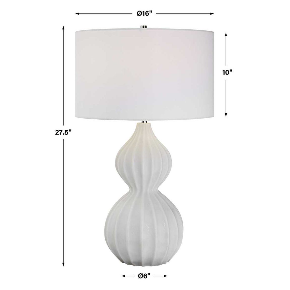 Uttermost Antoinette Marble Table Lamp