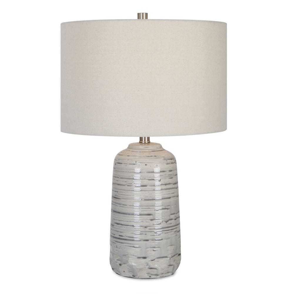 Uttermost Cyclone Ivory Table Lamp