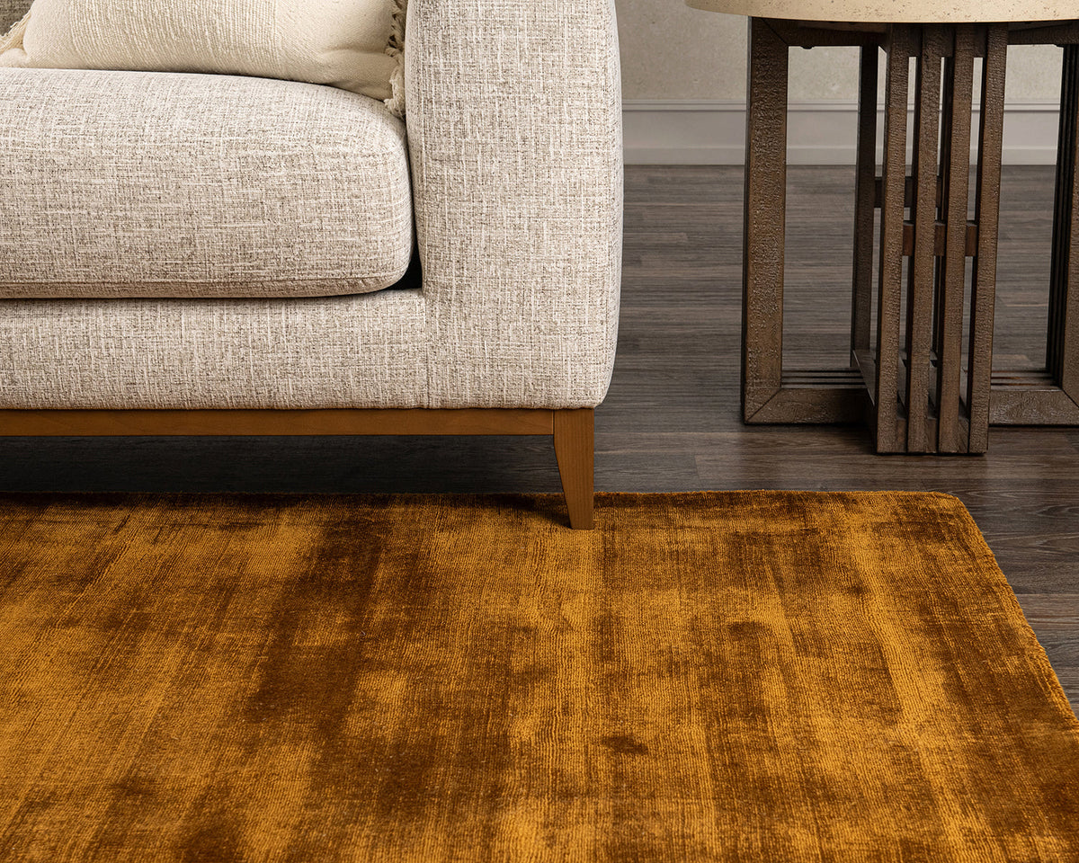 Berlin Distressed Vintage Gold Rug