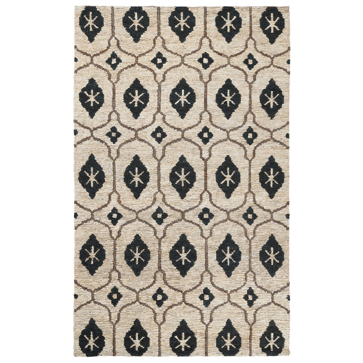 Tanami Soumak Ivory Multi 12" X 12" Rug