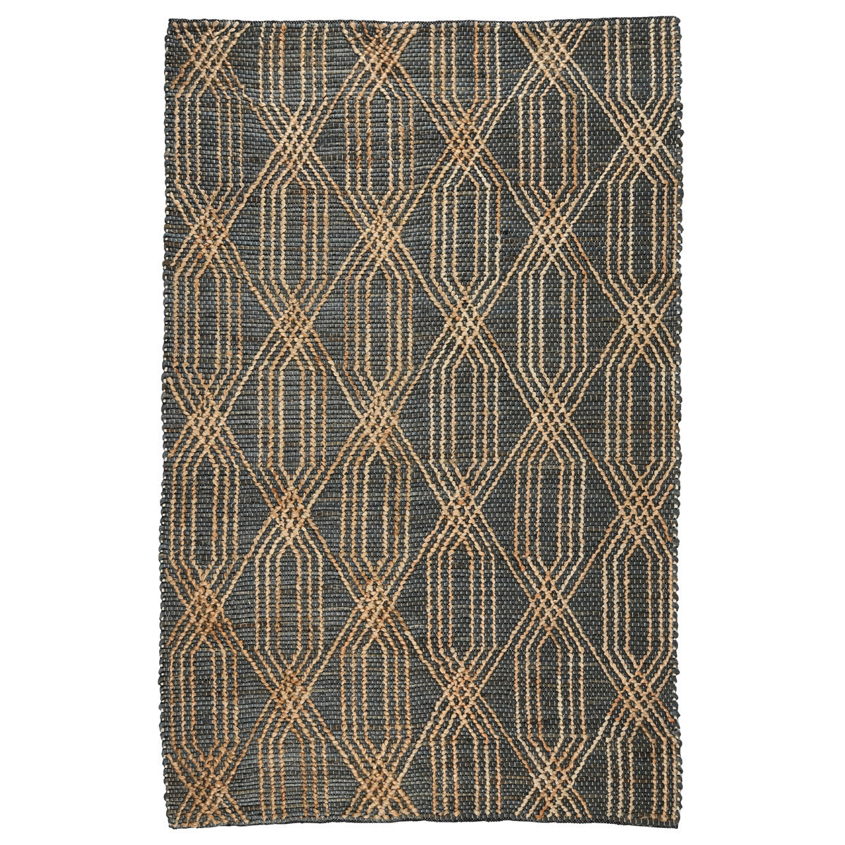 Tustin Blue Charcoal/Natural Rug