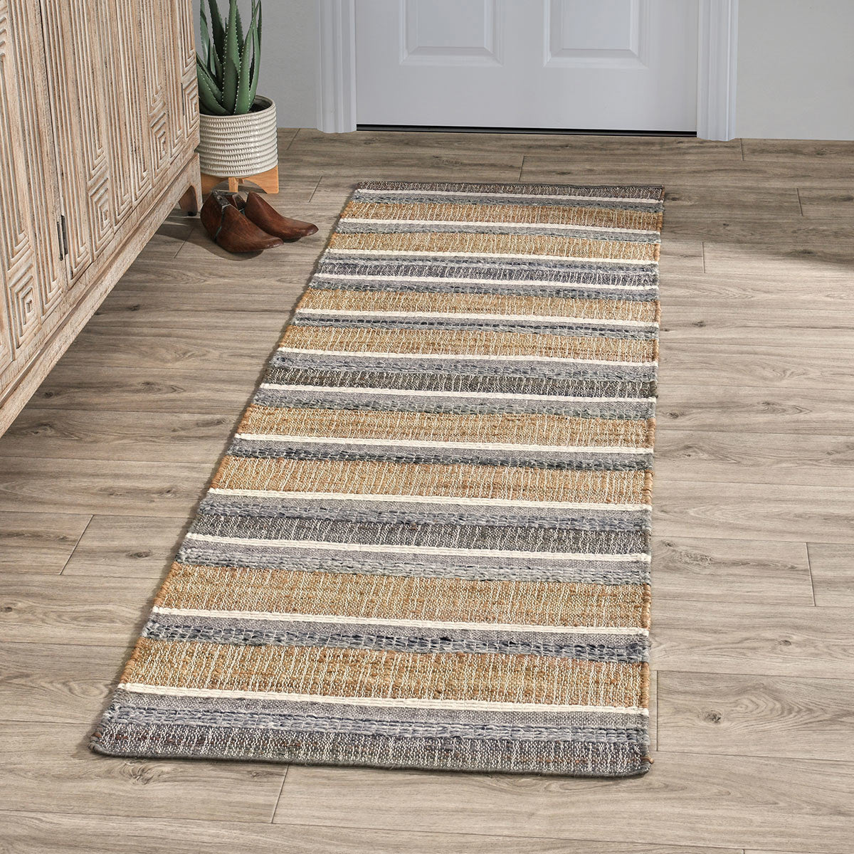 Coronado Natural Blue Multi Rug