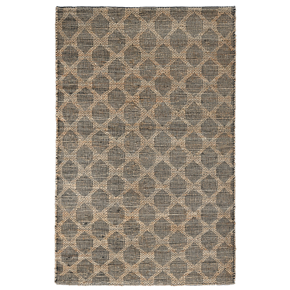 Mojave Black/Natural 12" X 12" Rug