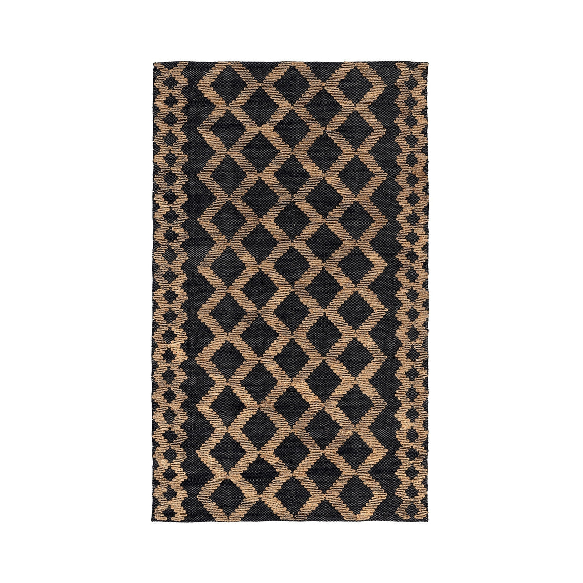 Gobi Black/Natural Rug
