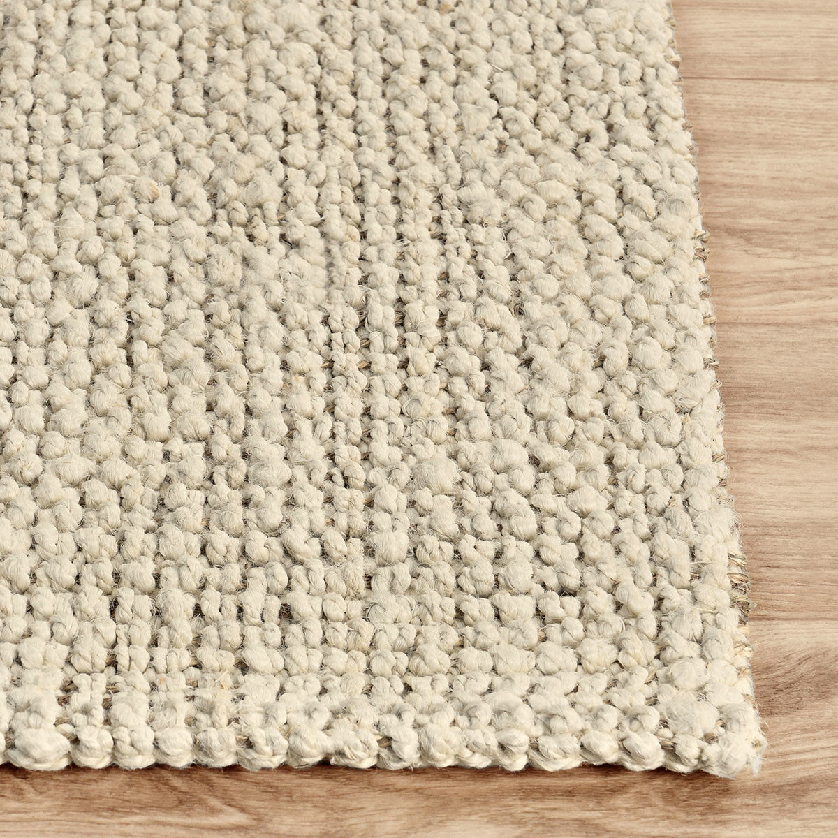 Chunky Loop Ivory Rug