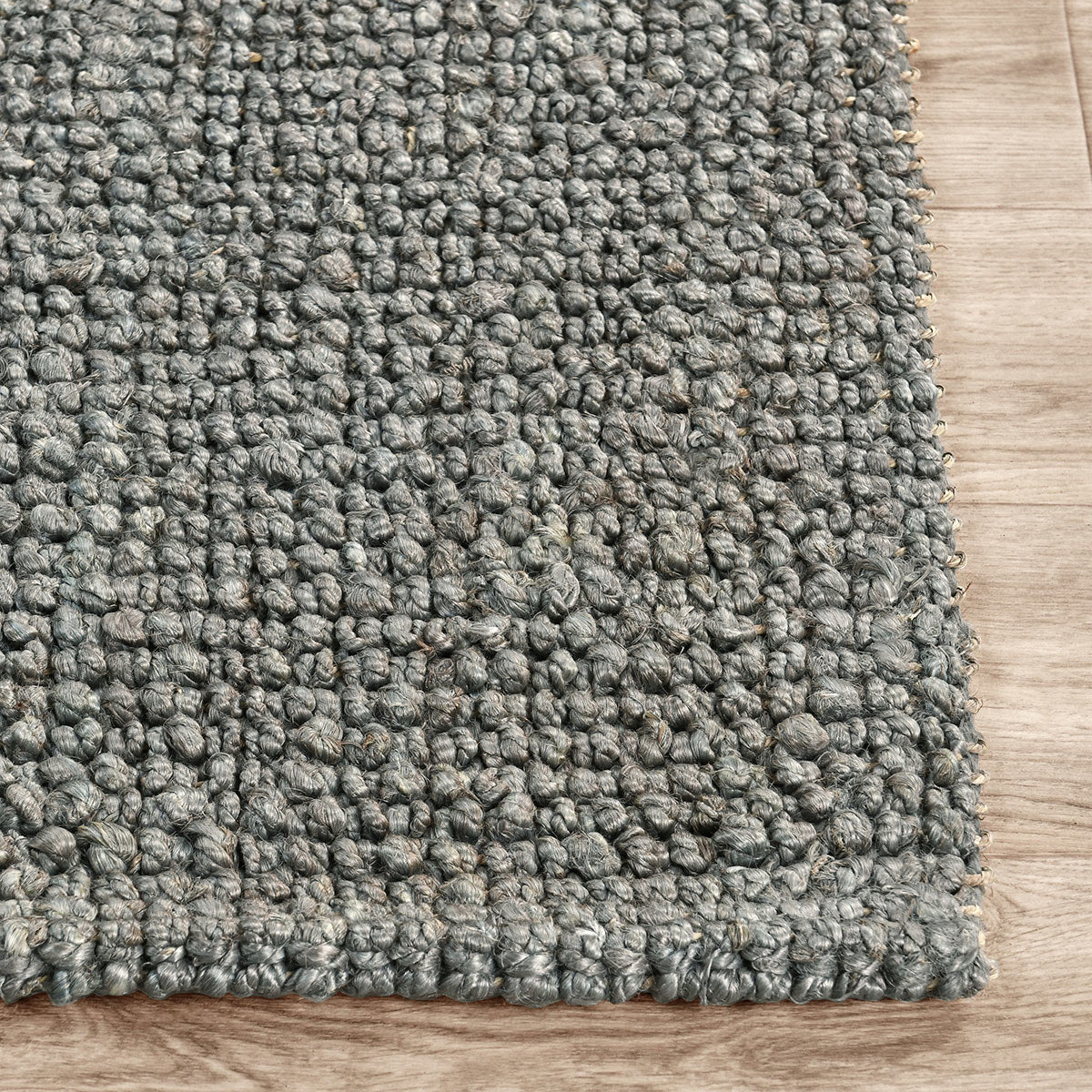 Chunky Loop Blue Charcoal Rug