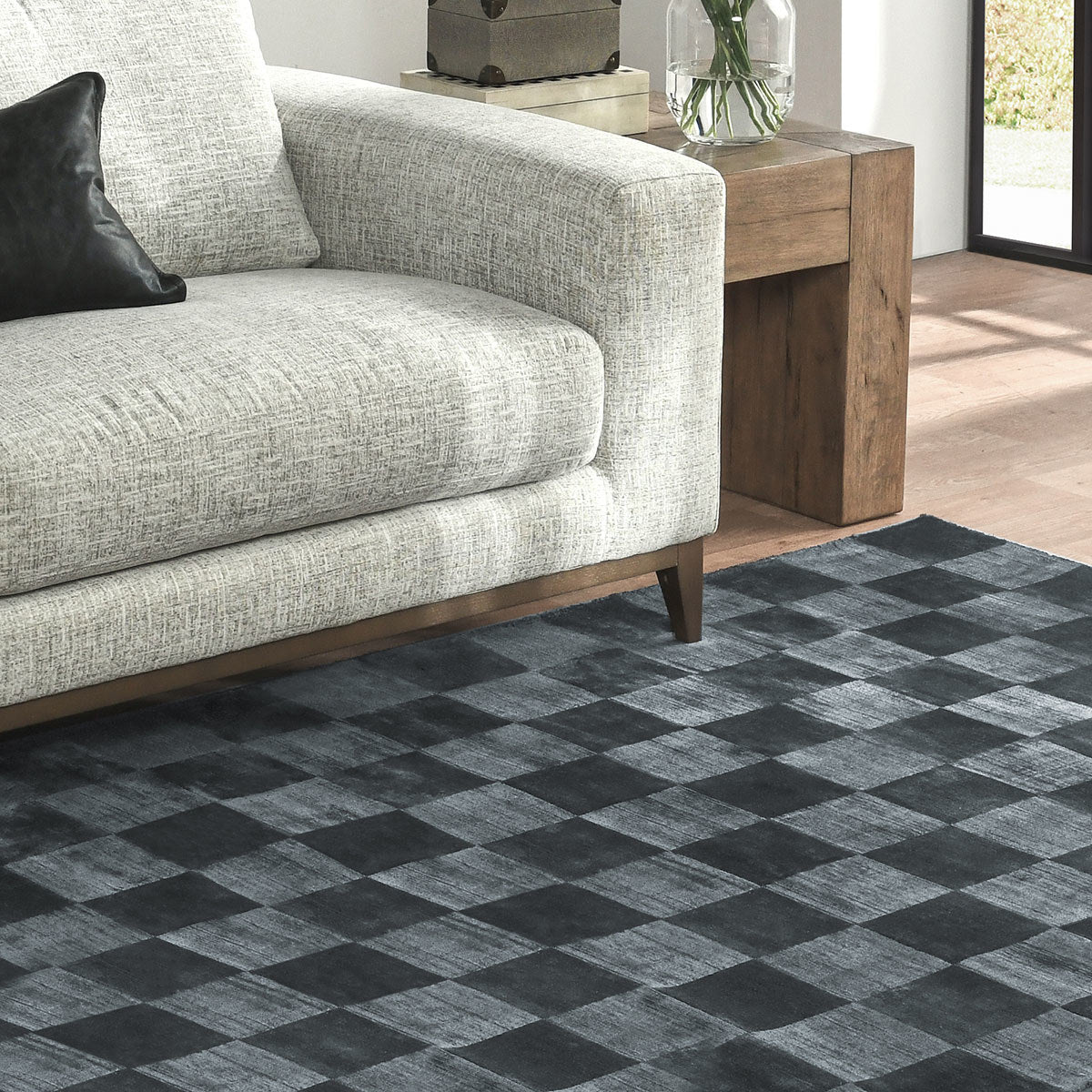 Berlin Check Rug