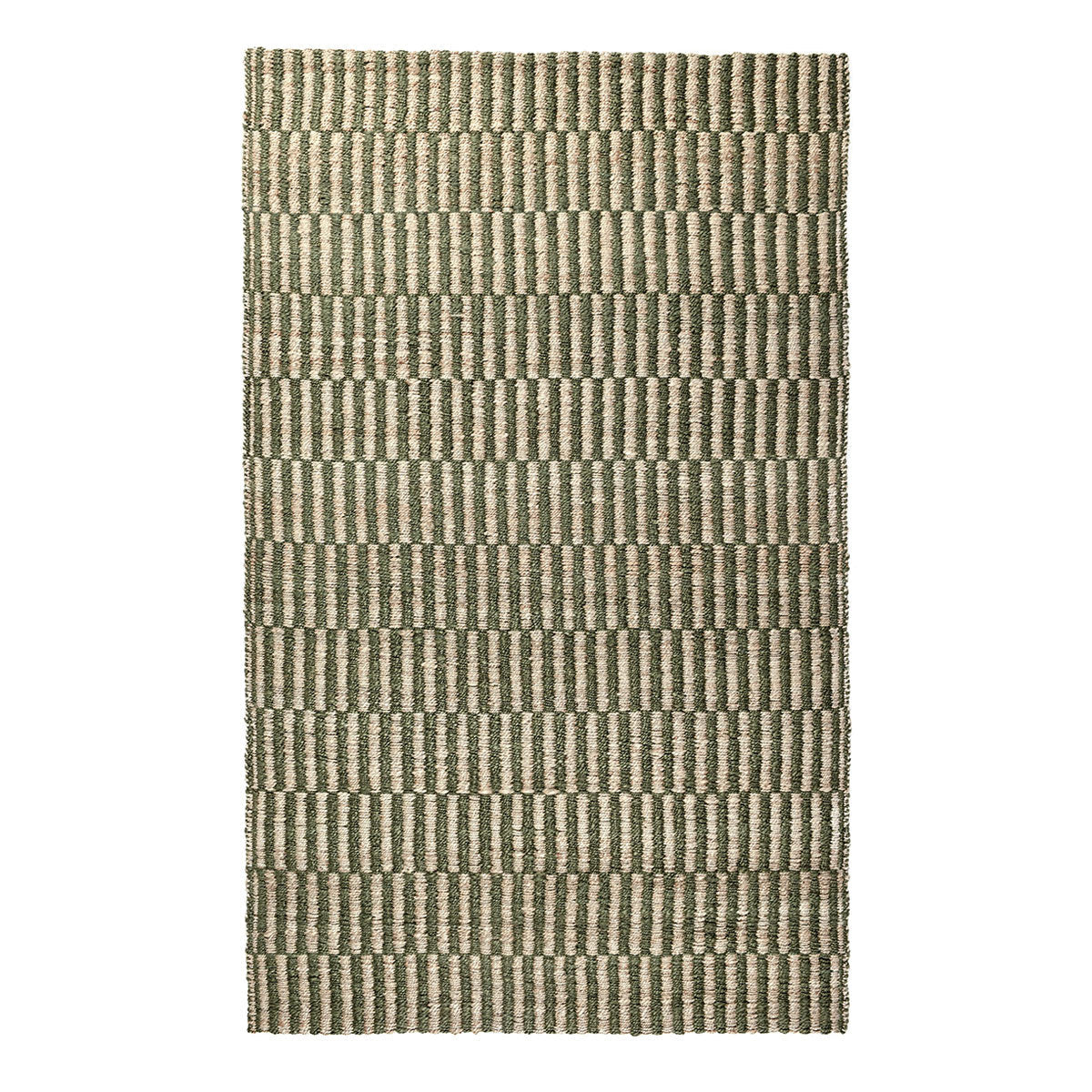 Monterey Jute Green/Natural Rug by Classic Home