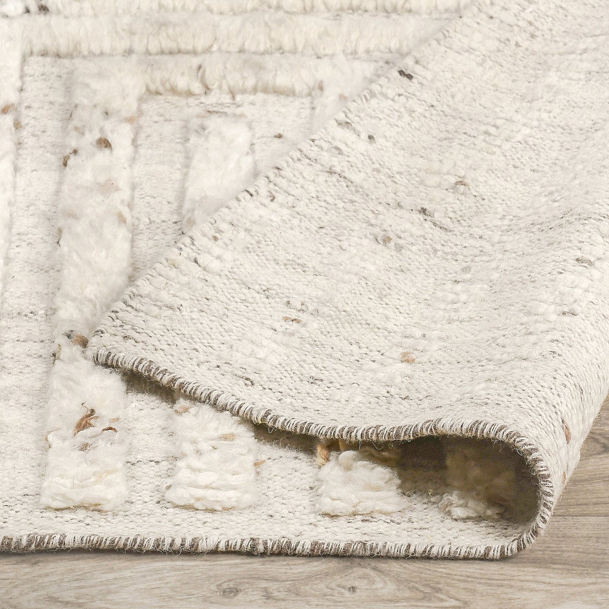 Tahoe Wool Ivory Rug by Classic Home