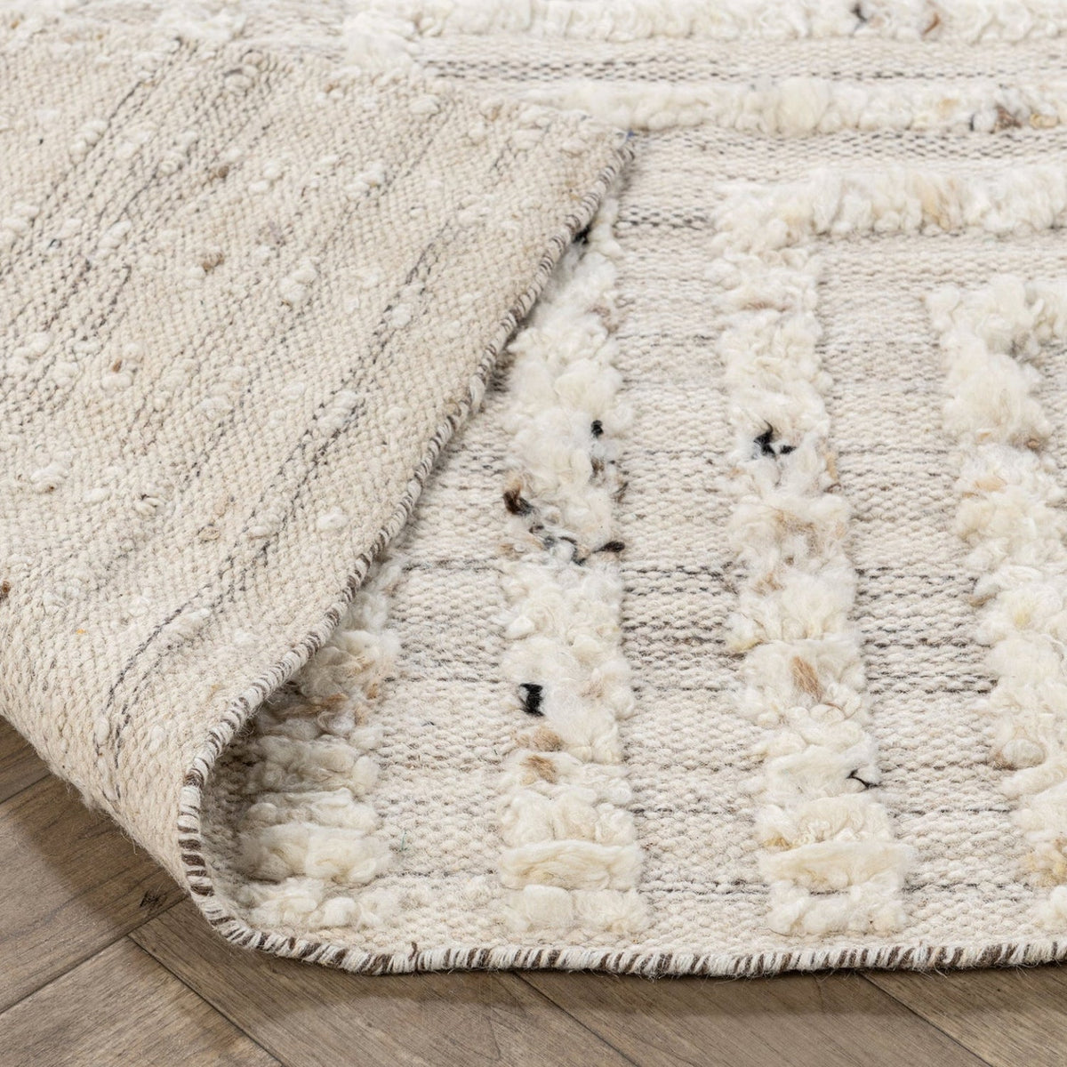 Tahoe Wool Ivory Rug by Classic Home
