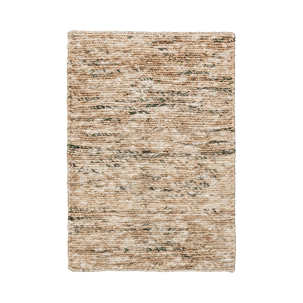 Hayward Soumak Jute Natural/Green Rug