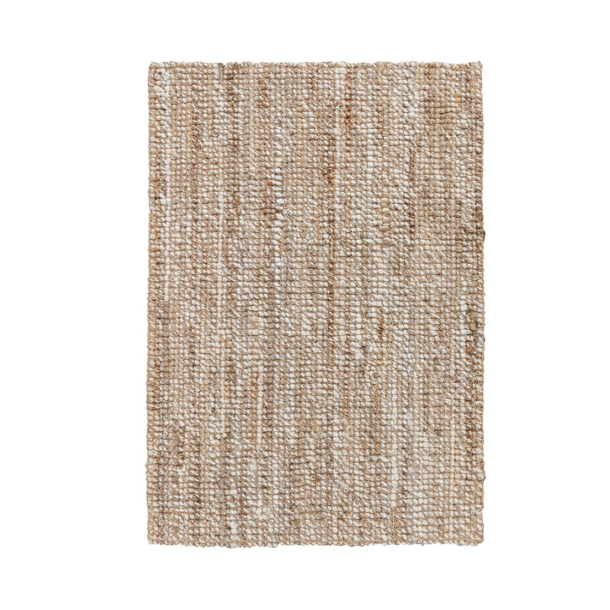 Mini Boucle Silver/Ivory Rug by Classic Home