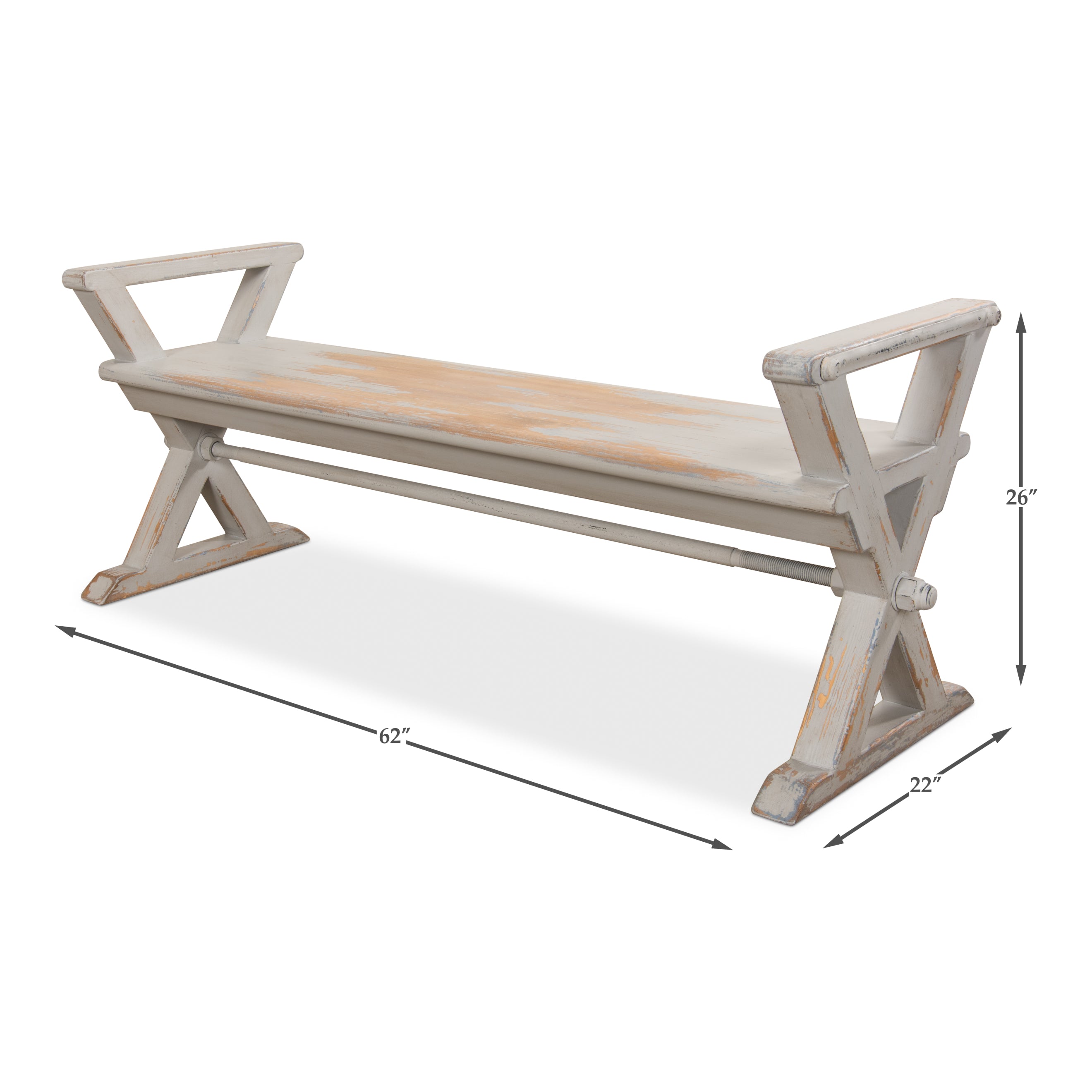 Replica Antique X Bench