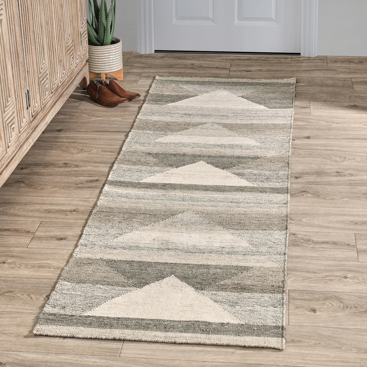 Indoor/Outdoor Canyon Rug - Gray Multi