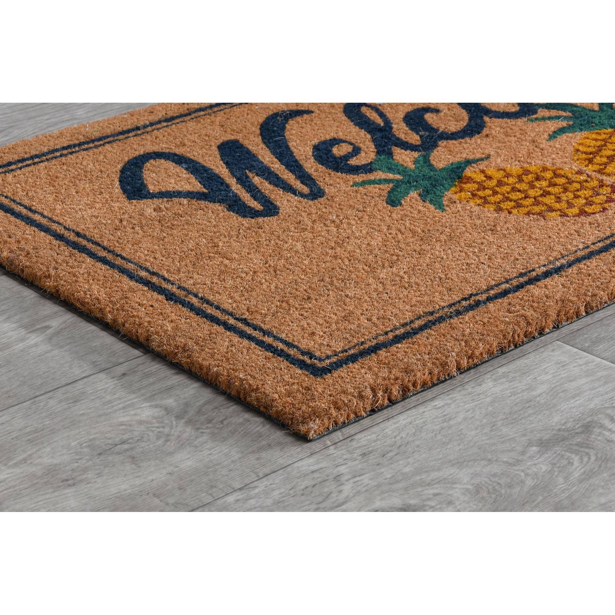 Doormat Two Pineapples