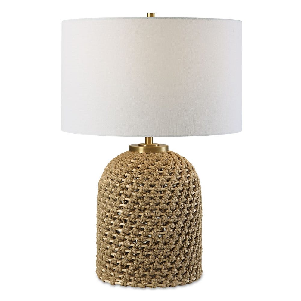 Uttermost Kendari Rope & Rattan Table Lamp
