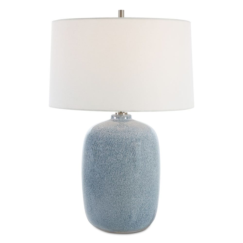 Uttermost Jubilee Sky Blue Table Lamp