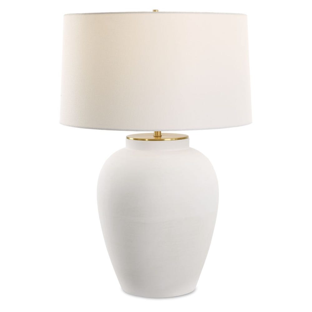 Uttermost Adelaide White Table Lamp