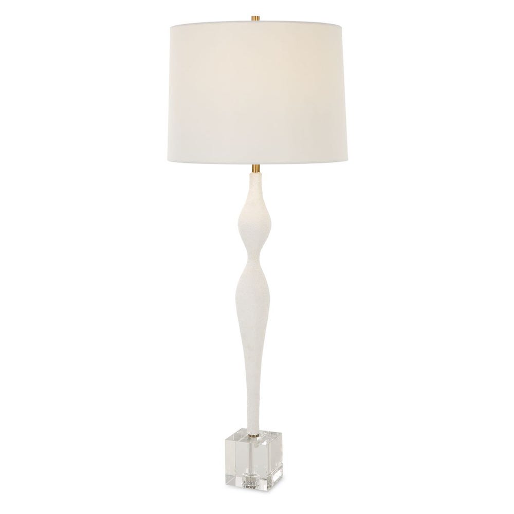 Uttermost Helena Slender White Table Lamp