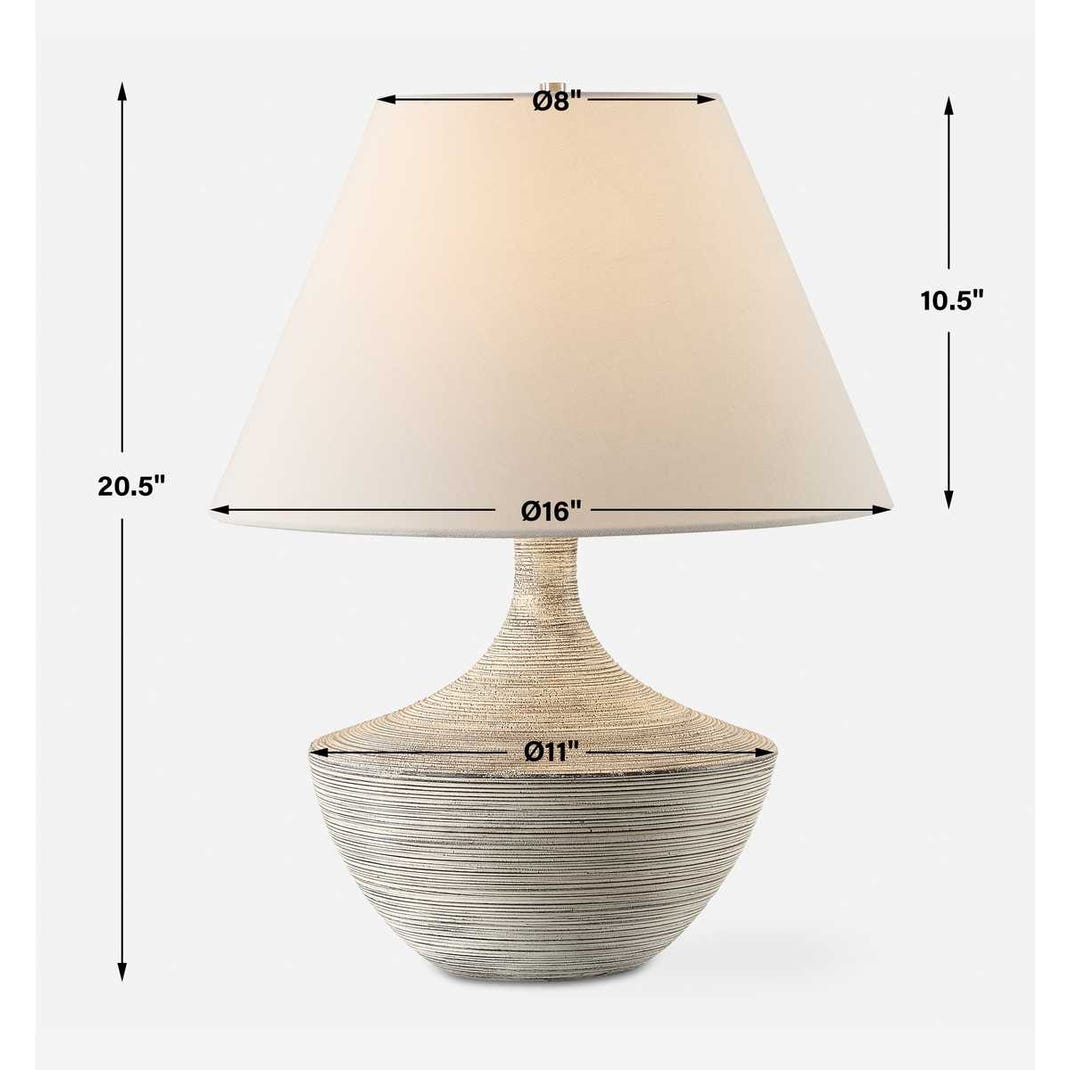 Uttermost Carafe Ceramic Table Lamp