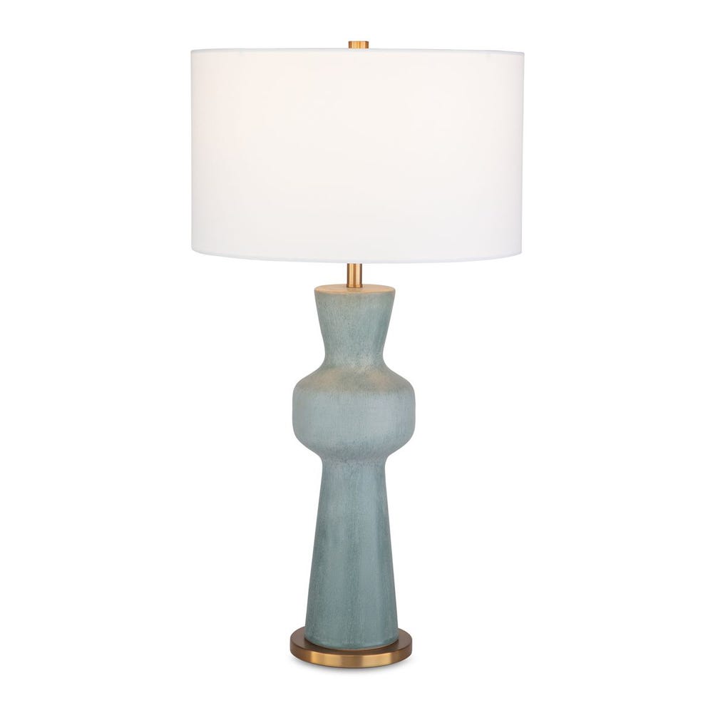 Uttermost Pollard Slate Green Table Lamp