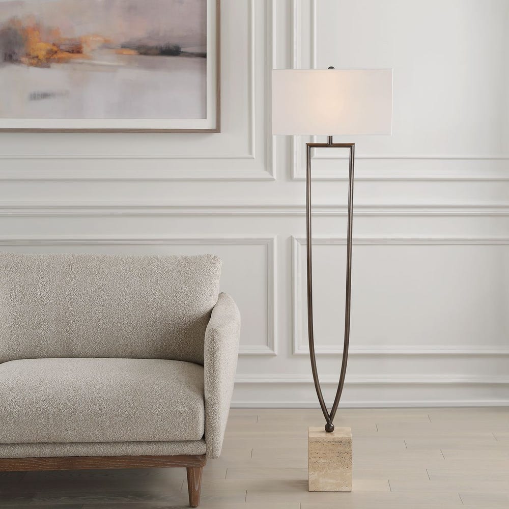Uttermost Fork in The Road Floor Lamp