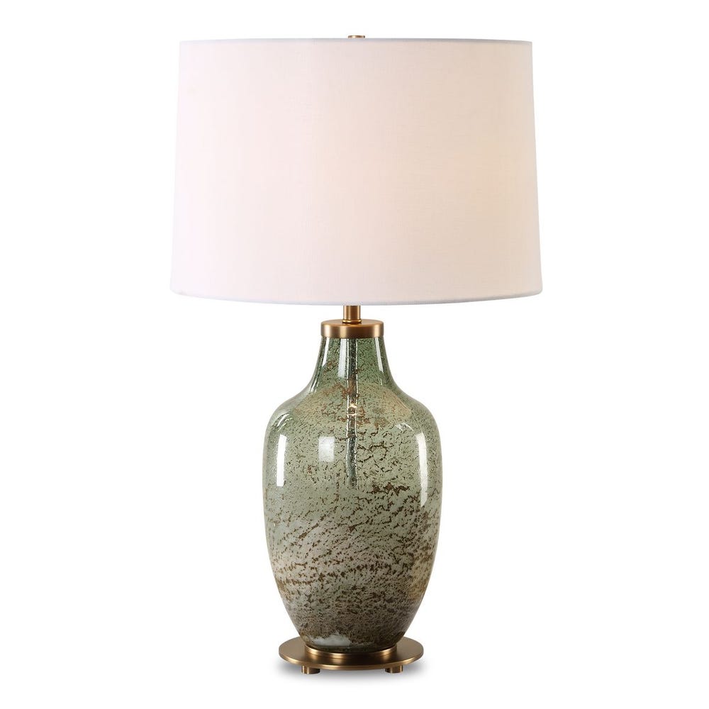 Uttermost Chianti Olive Glass Table Lamp