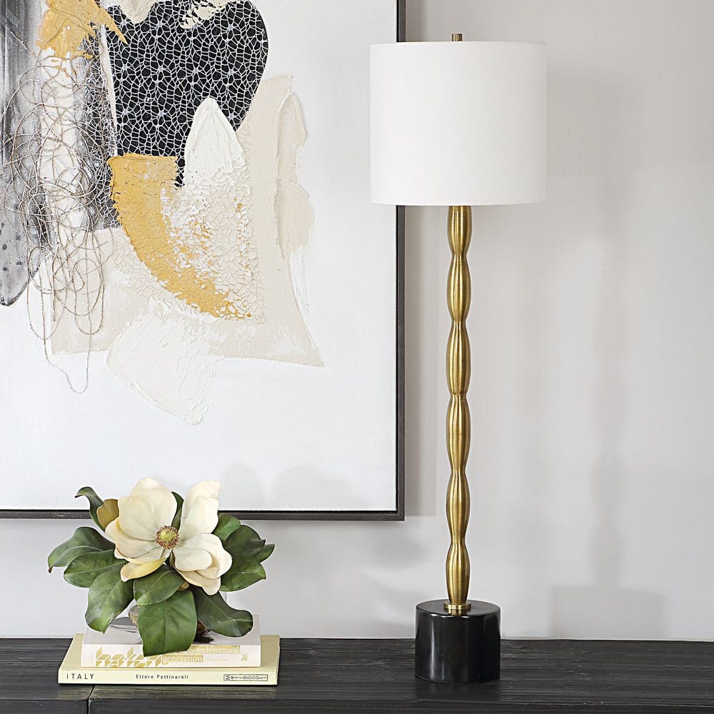 Uttermost Ezra Brass Buffet Lamp