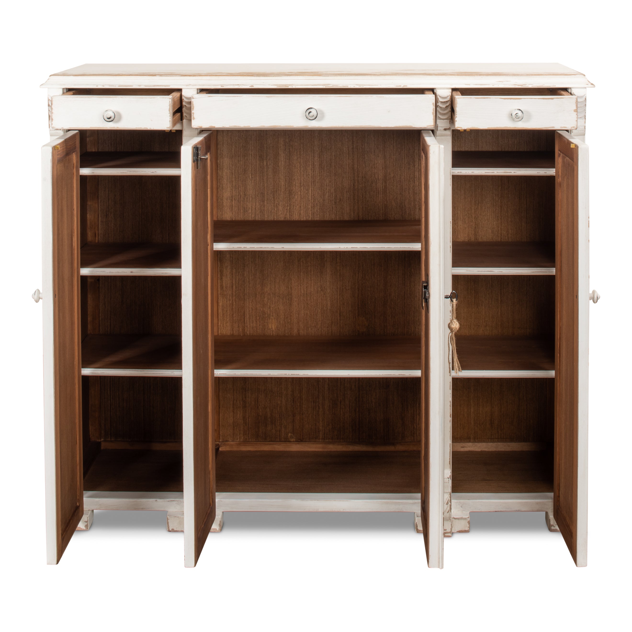 White Swan Tall Sideboard