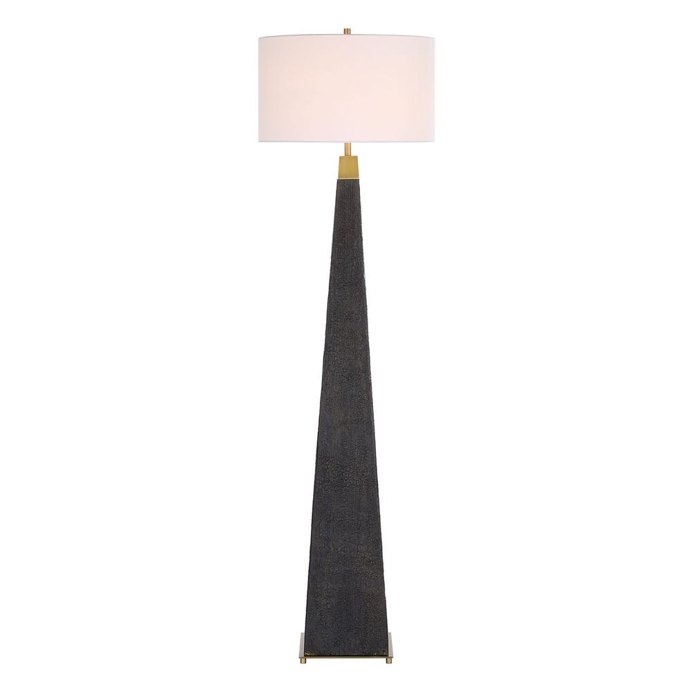 Uttermost Lathey Tapered Floor Lamp
