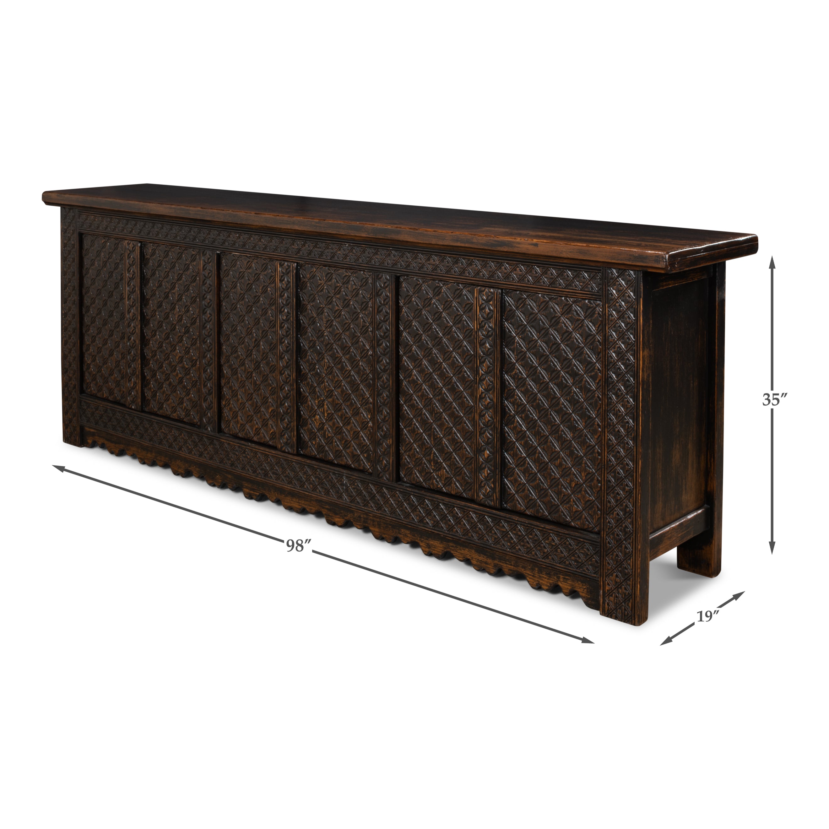 Persian Black Sideboard