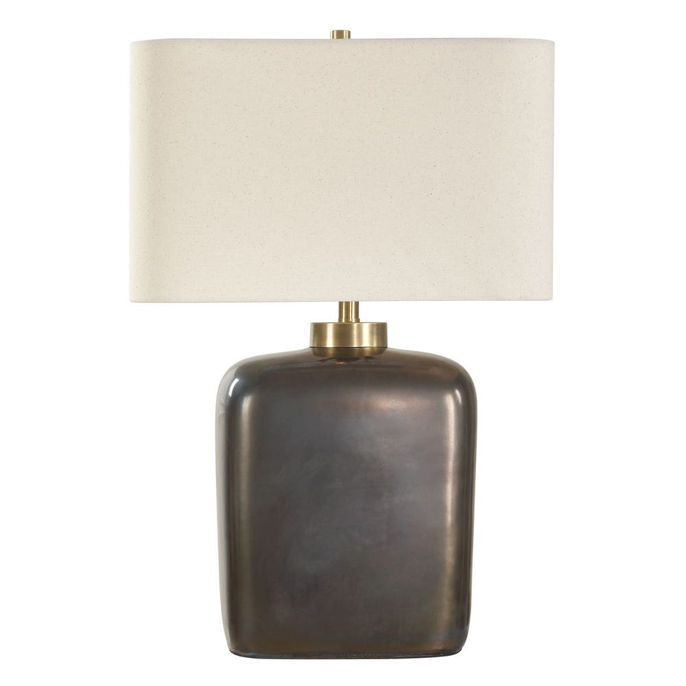 Uttermost Quentin Dark Bronze Table Lamp