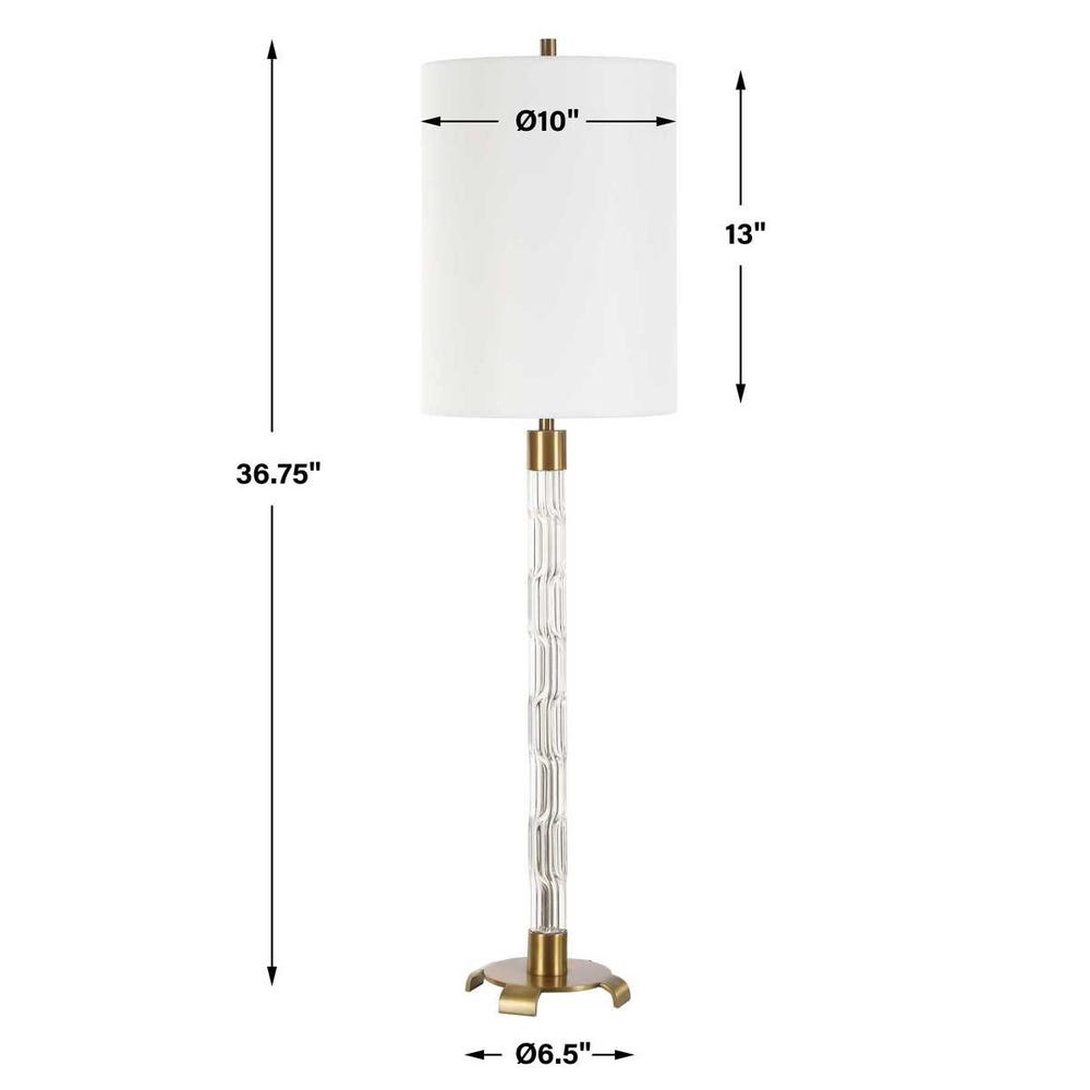 Uttermost York Crystal Buffet Lamp