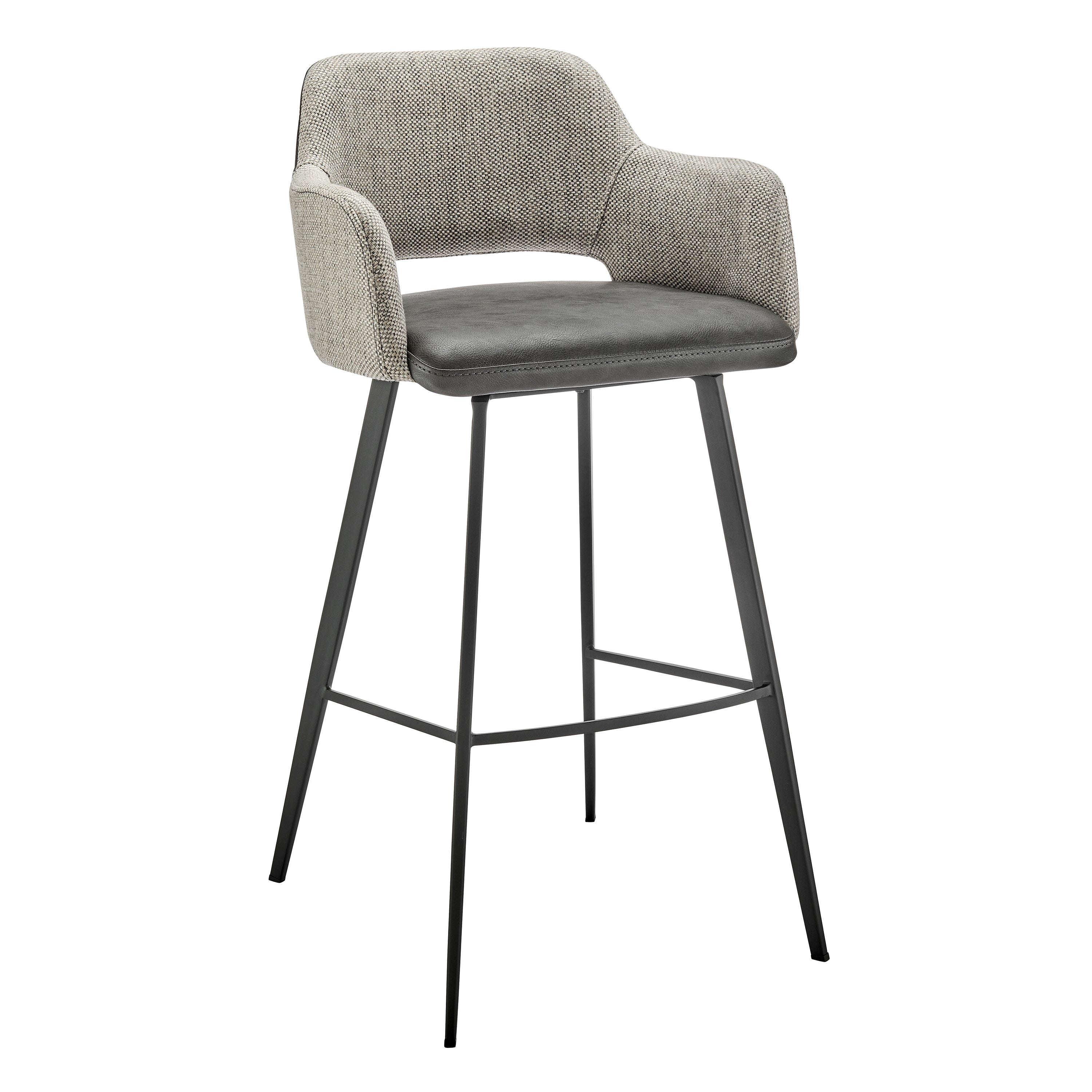 Desi Swivel Bar Stool Bar & Counter Stools Euro Style Warm Gray with Charcoal Gray , Black Friday Sale Euro Style Furniture Sale, Old Bones Co, Mid Century Furniture Sale, Four Hands Furniture, Black Friday Sale Desi Swivel Bar Stool,Gus Sale, Perigold Desi Swivel Bar Stool Bar & Counter Stools Black Friday Sale , Perigold Sale Desi Swivel Bar Stool,Desi Swivel Bar Stool Lulu and Georgia, Burke Decor Sale Desi Swivel Bar Stool, www.oldbonesco.com