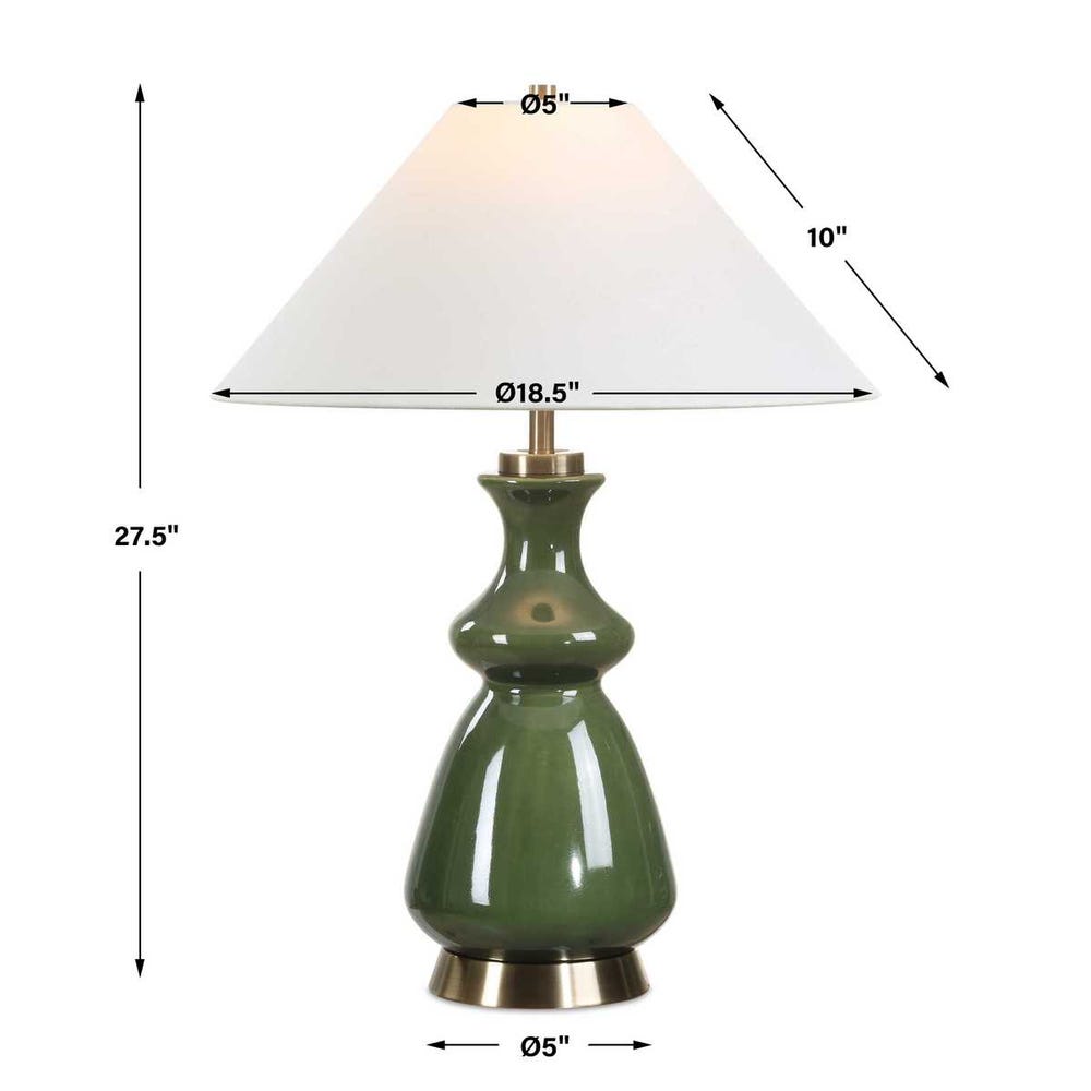 Uttermost Green Thumb Table Lamp