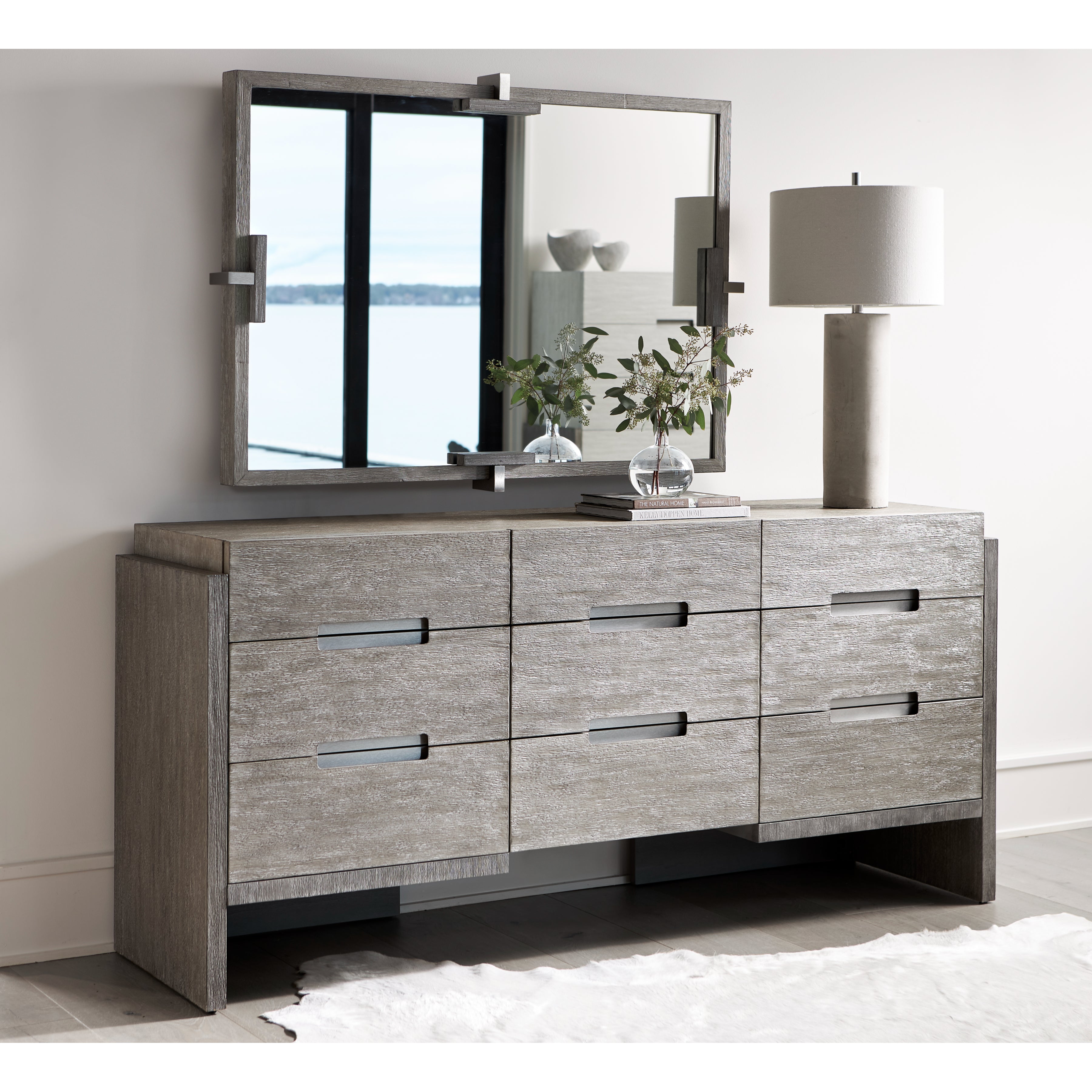 Foundations Dresser in Dark Shale Finish by Bernhardt