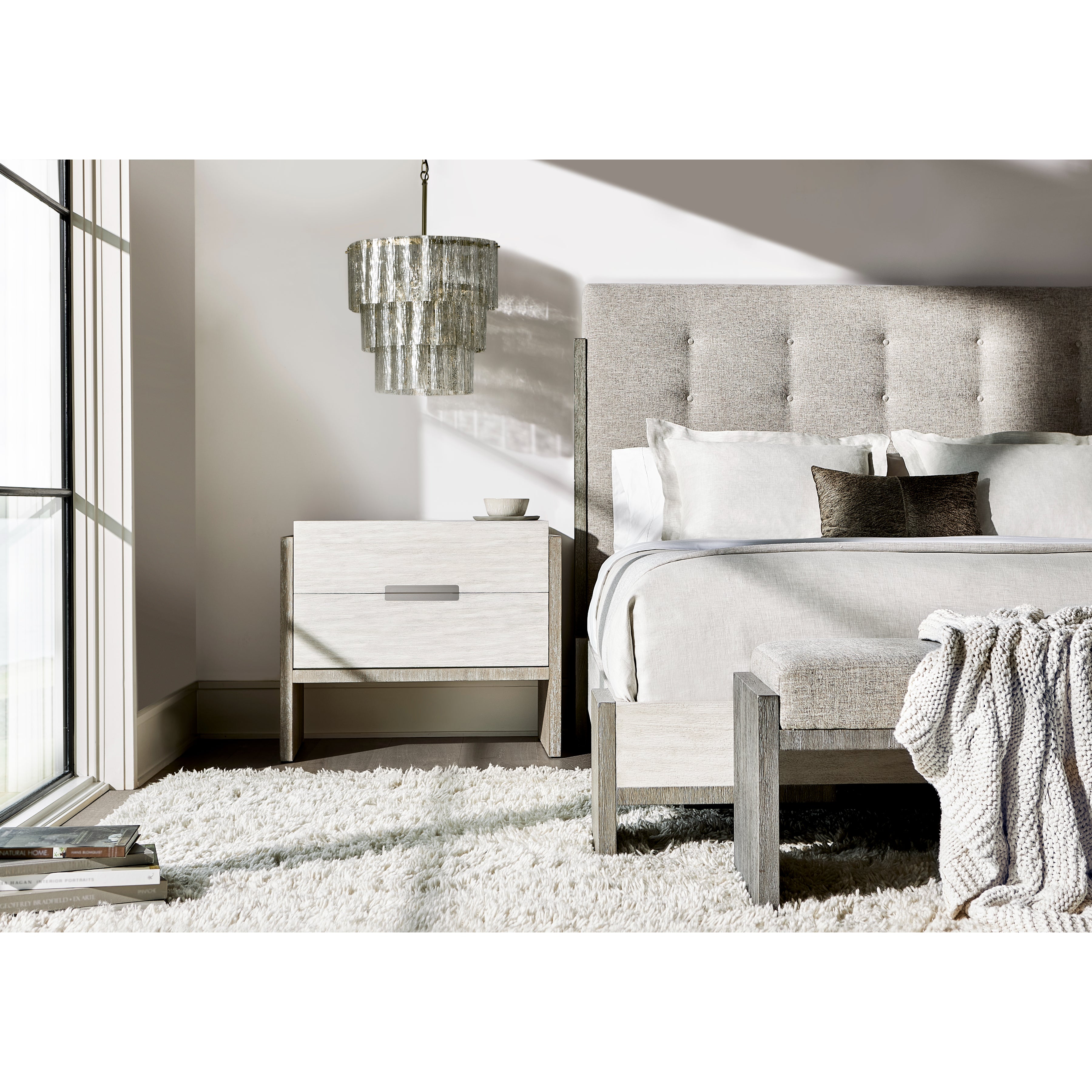 Foundations 2-Drawer Nightstand by Bernhardt