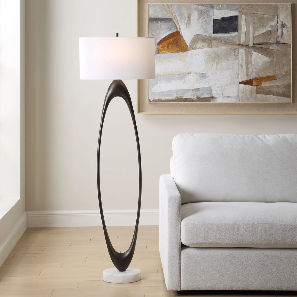 Uttermost Sonic Open Oval Floor Lamp